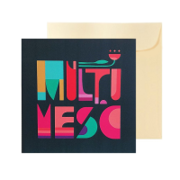 MULTUMESC (THANK YOU) greeting card