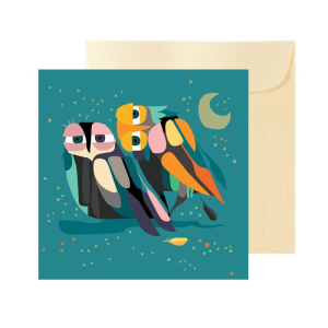 Felicitare OWL ABOUT LOVE