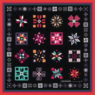 Eșarfa de lână WINTER JEWELRY 120 cm