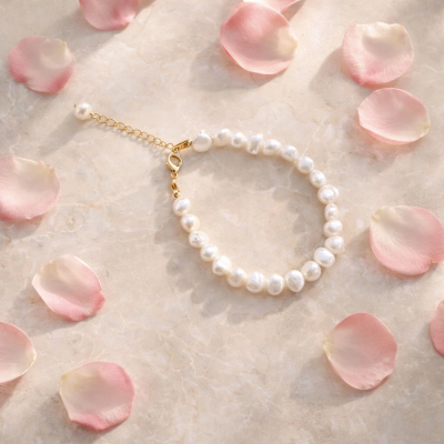 Bratara perle naturale