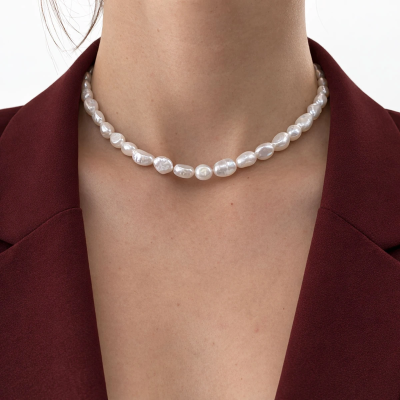 colier perle naturale