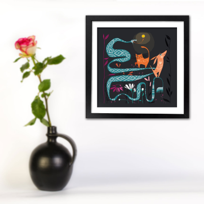 MĂRGICA FERMECATĂ - print de artă